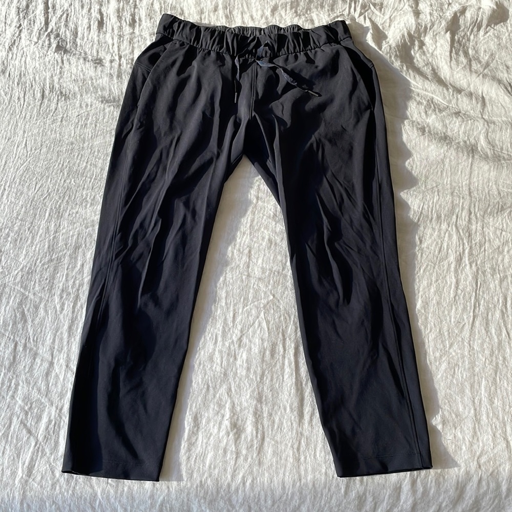 Lululemon Black Joggers, Size 10
